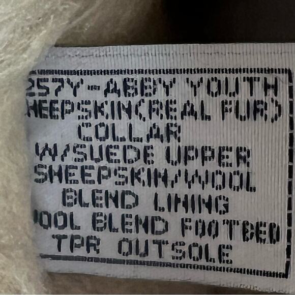 BEARPAW the Abby Boot in Lavender Size 2 Big Girl - Picture 12 of 12